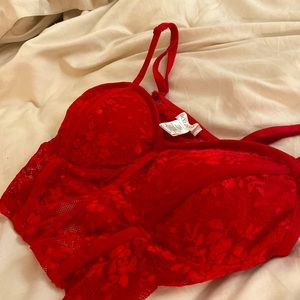 Bozzolo red lingerie